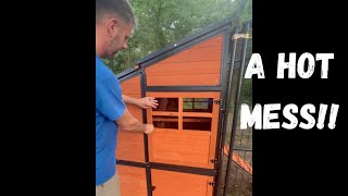 Chicken Coop Build from Tractor Supply