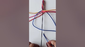 macrame bracelet tutorial #bracelet #braceletmaking #diy #meenakshimalik