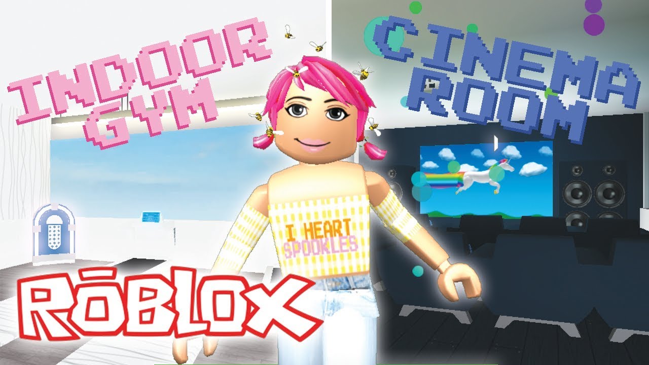 Updating My Basement At Home Cinema And Gym Welcome To Bloxburg Youtube - working in my bloxburg movie theater and more roblox roleplay