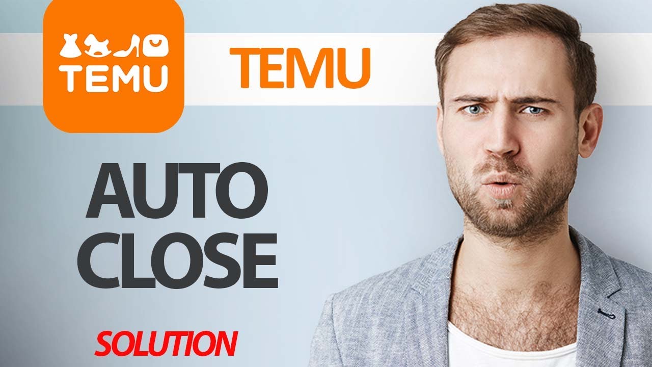 How To Fix Temu App Auto Close | Step By Step - YouTube