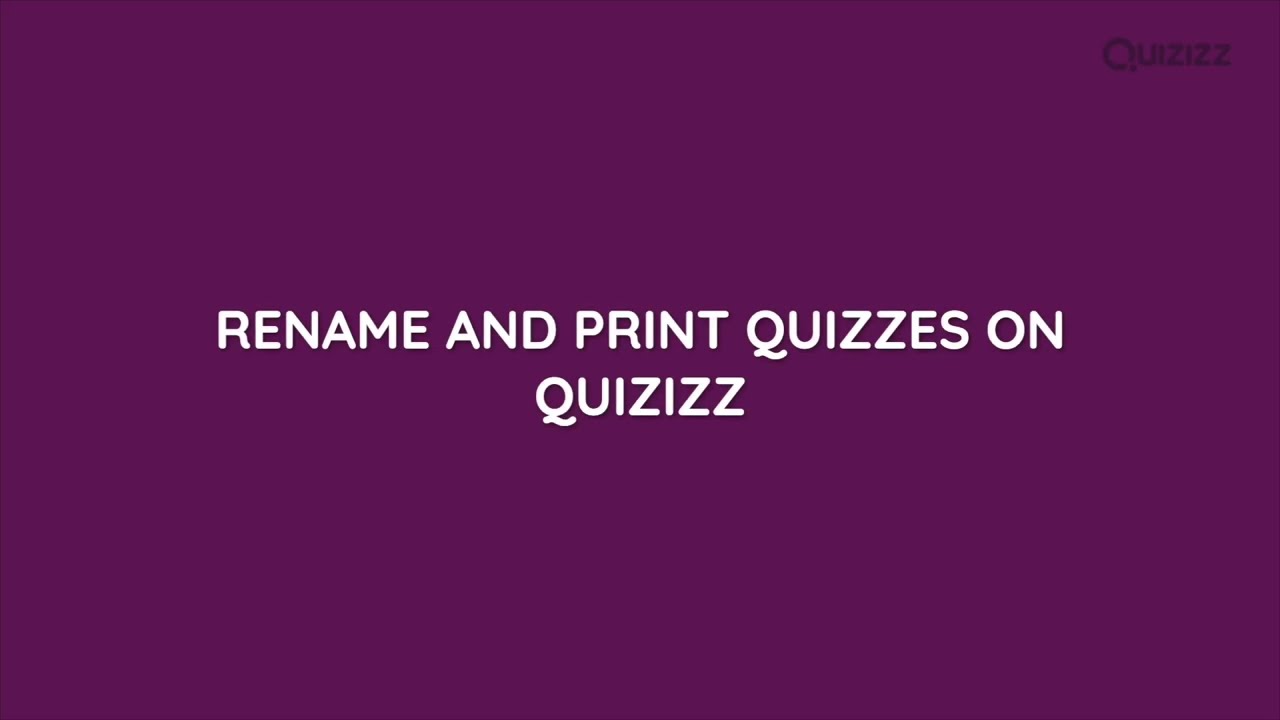 Quiz - Quizizz