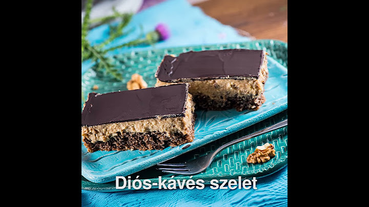 Dió és kávé? Ez a szuper desszert bizonyítja, milyen jól működnek együtt