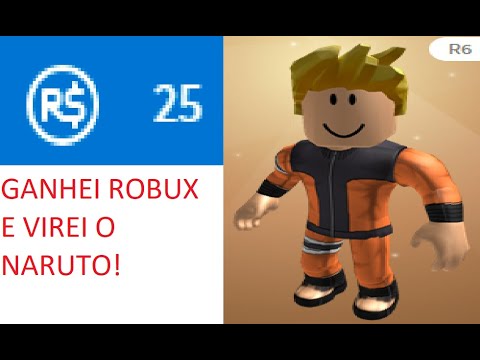 Virando Naruto No Roblox Youtube - jogo de viran bolo roblox de graça