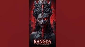 "RANGDA":🤯 unknown demon queen of Bali #bali #shorts  #ra #mythicalcreatures