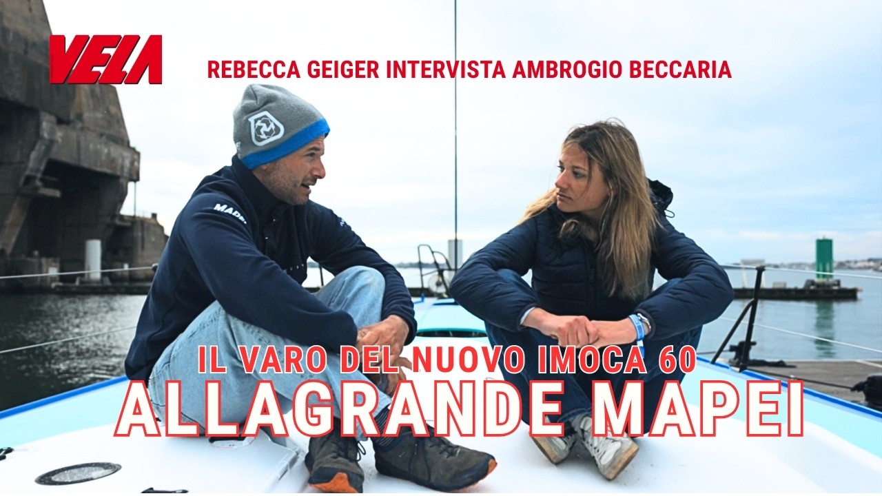 ⁣AllaGrande Mapei, tutto sul varo dell'IMOCA 60 di Ambrogio Beccaria