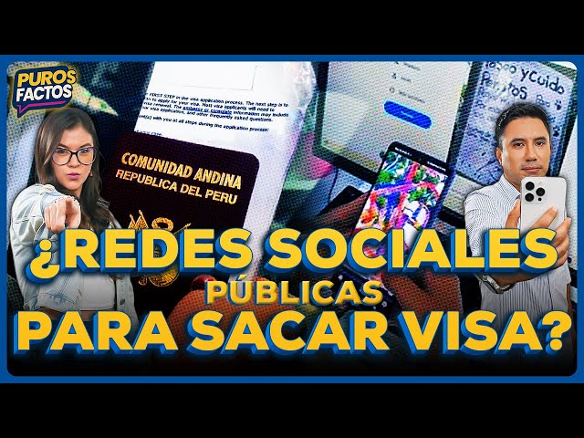 🔥✈️ VISA EE.UU.: ¿VAN A EVALUAR TUS REDES SOCIALES? #PUROSFACTOS