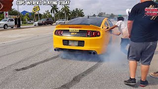 Palm Beach Cars & Coffee Pullouts & Burnouts!  May 2022