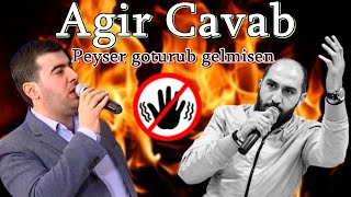 Ağır CAVAB | Bakımıza PEYSƏR götürüb gəlmisən - Resad Dagli vs Vuqar Bileceri