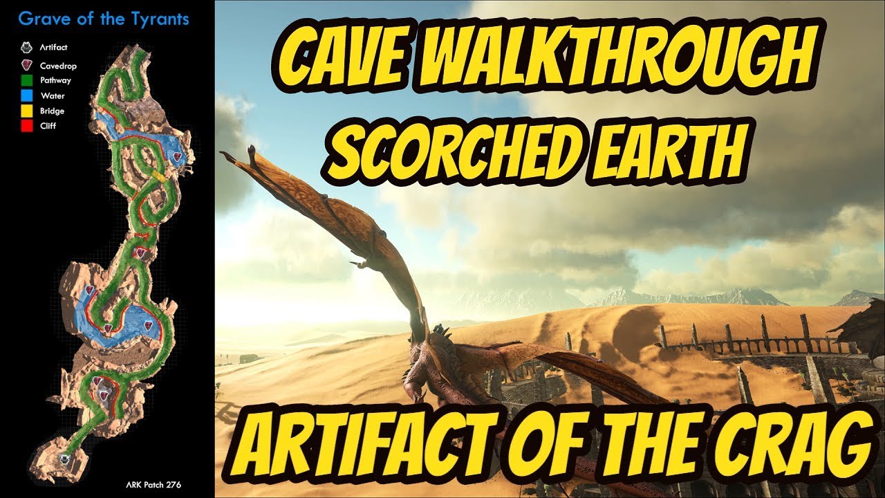 scorched earth ark cave locations