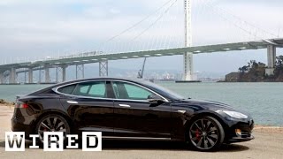 The tesla p90d is fastest on market. wired associate editor alex
davies gets behind wheel to test out "ludicrous mode" which uses both
of t...