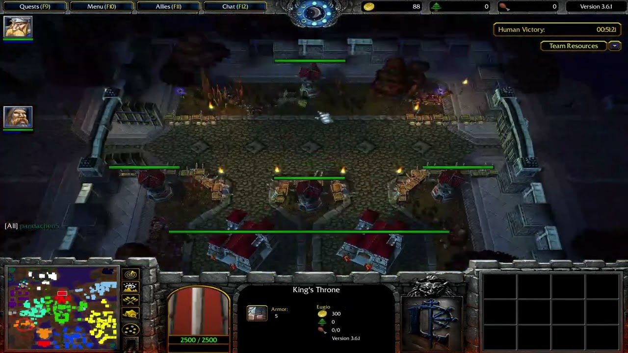 Warcraft 3 Medieval Zombie Invasion Amberwood - Pink