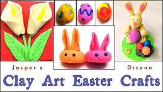 Clay Art Easter Special Compilation | Easter Bunny | Easter Eggs | Peace Lily | Last Minute Crafts