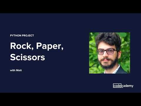 Python Project: Rock Paper Scissors - Python Project: Rock Paper Scissors