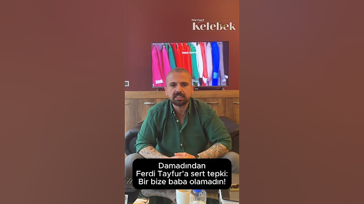 Damadından Ferdi Tayfur’a sert tepki #ferditayfur #tuğçetayfur #magazin #hürriyet