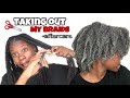Taking Out My Boxbraids &amp; Aftercare Routine