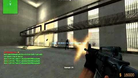 Trolling a little kid on Counter-Strike: Source FUNNY