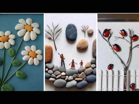 15 Amazing STONE Craft Ideas, Rocks, Pebbles & Stones Craft Ideas