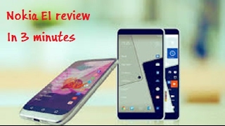 Review of Nokia E1 in 3 minutes Nokia new phone