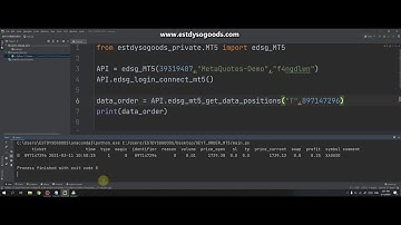 BASIC API MT5[PYTHON MetaTrader 5] EP4 : อ่านข้อมูล Order บน MT5