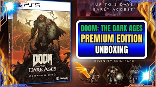DOOM: The Dark Ages Premium Edition Unboxing | PS5