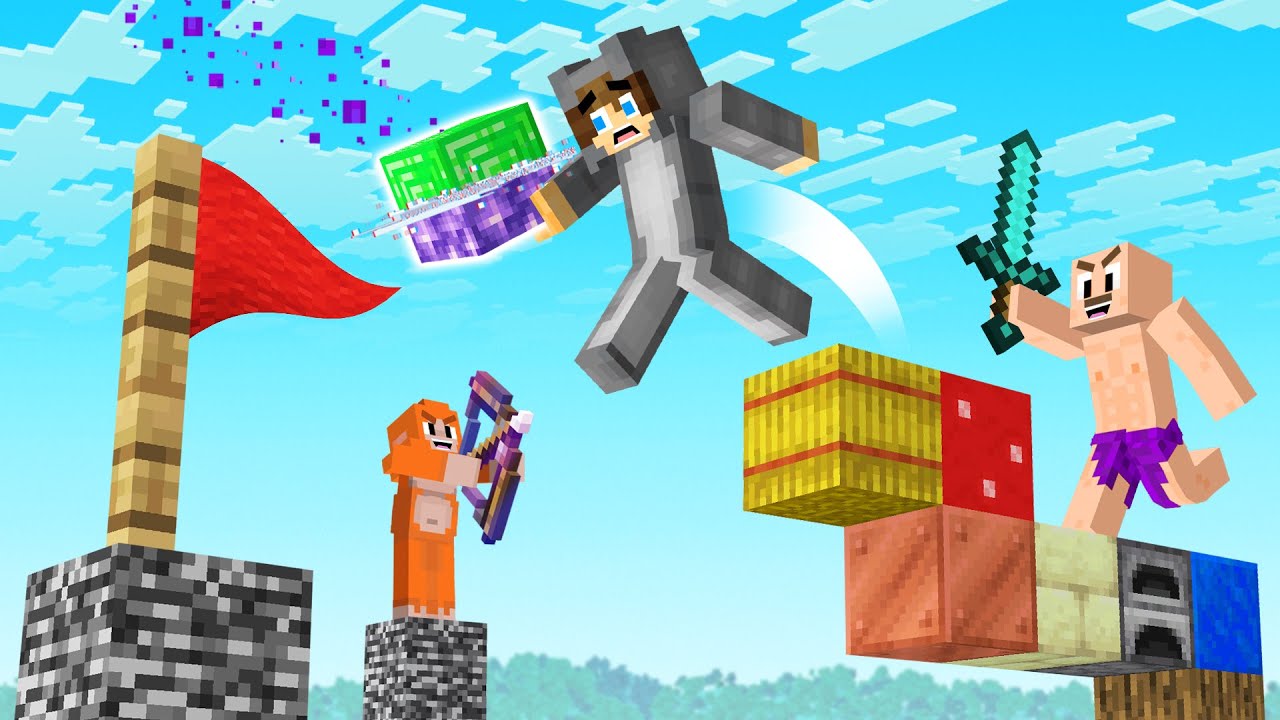 The Most Insane Game of Minecraft Pillars..