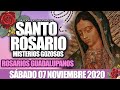 SANTO ROSARIO de Hoy Sábado 07 de Noviembre de 2020 MISTERIOS GOZOSOS//ROSARIOS GUADALUPANOS