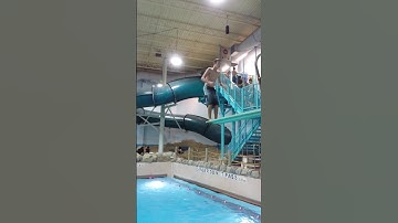 Double Backflip off the high dive