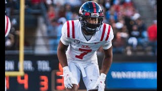 Deantre Prince | Cornerback | Ole Miss | 2023 Highlights | 2024 NFL Draft | Jacksonville Jaguars