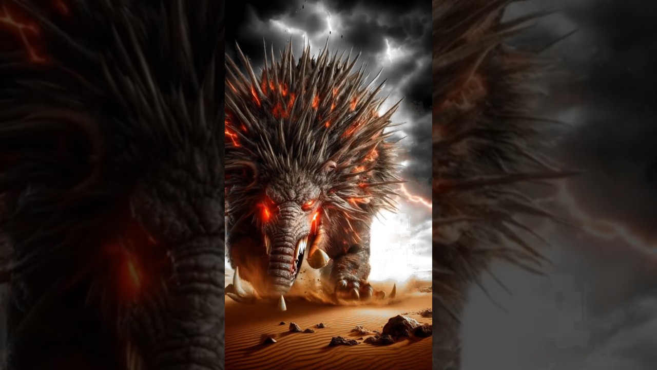 Rampaging Beast: The Infernal Mammoth Unleashed"InfernalBeast 