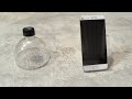 How to make a phone holder from a plastic bottle