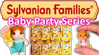 Sylvanian Families CUTE Baby Party Series Opening - No Talking ASMR
