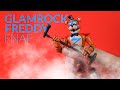 Making a GLAMROCK FREDDY Sculpture from FNAF: Security Breach – polymer clay tutorial