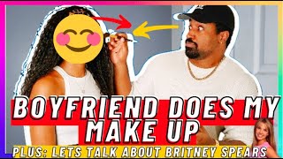 Boyfriend Does My Makeup | Britney Spears Documentary LETS TALK ABOUT IT