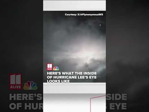 Here S What Hurricane Lee S Eye Looks Like