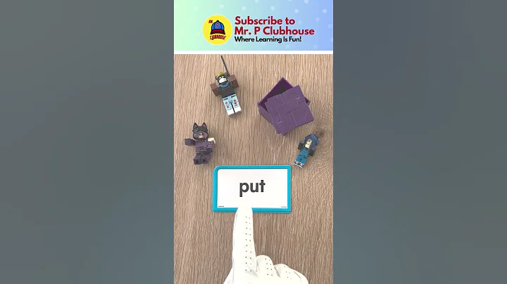 #Put is one of our #sightwords | #educational #englishgrammar #learntoread #reading #shorts