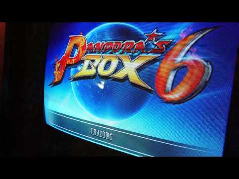 Pandora's Box 6 Arcade/Jamma Model (CRT) Adding ROMs - YouTube