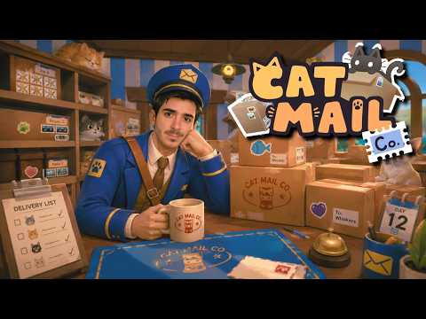 📦 JE QUITTE YOUTUBE POUR DEVENIR FACTEUR ! | CAT MAIL CO 😂