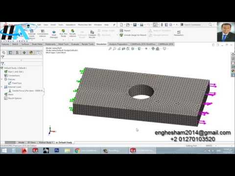 solidworks Simulation | 10- Mesh Density