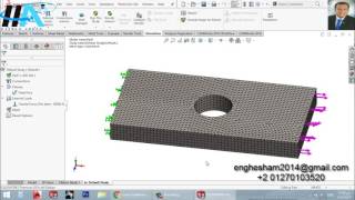 solidworks Simulation | 10- Mesh Density