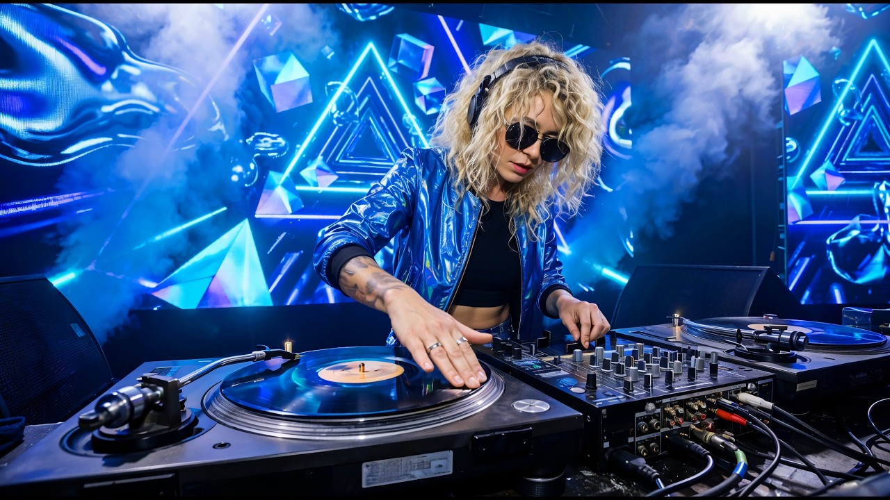 EURODANCE 2026 💎 CYBER GLOW | 2H Deep Cobalt Club Mix | DJ POV