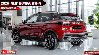 New 2026 Honda Wr-V Unveiled A New Era Of Performance, Precision, And Next-Level Driving Excitement
