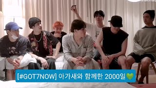 thaisub​ 080719 [#GOT7NOW] 아가새와 함께한 2000일💚 #got7invlive​