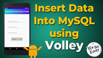 Android Volley | android to MySQL database using Volley and PHP | CRUD Operation