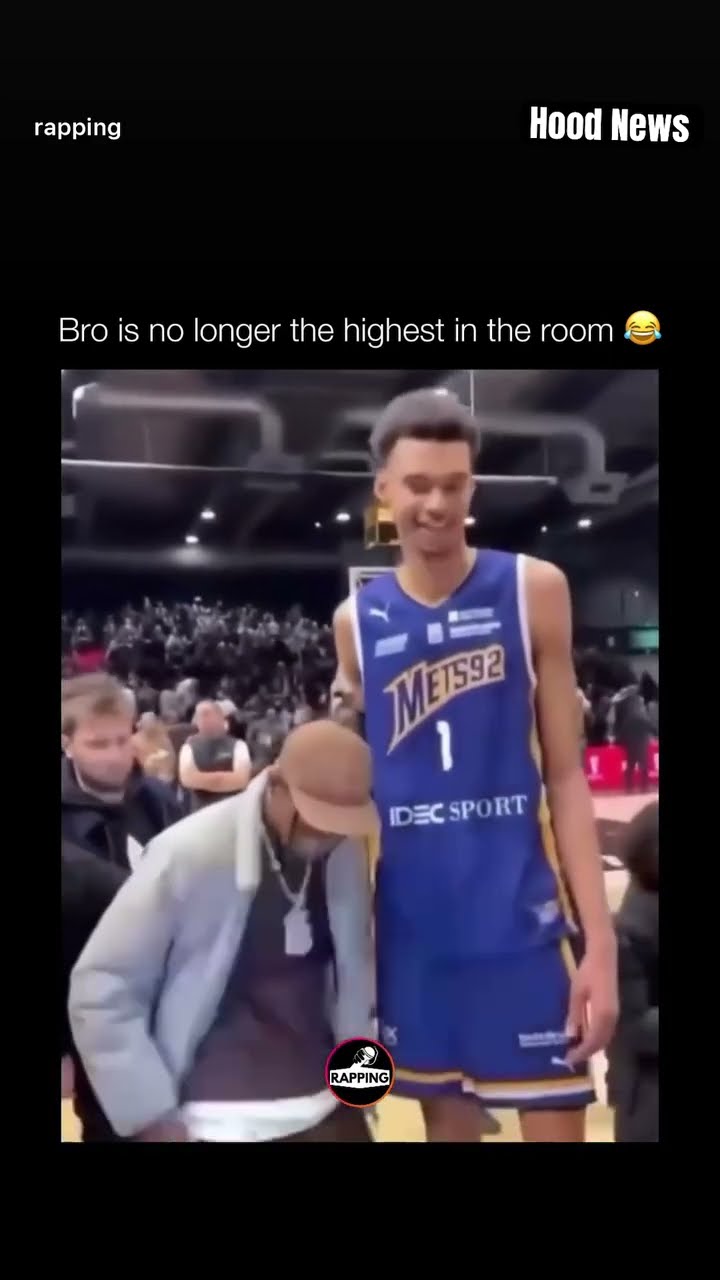 Bro is no longer the highest in the room #hoodnews #wemby #travisscott #shortvideo #us #omg #how #i