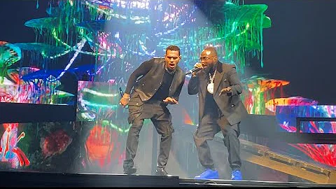 Chris Brown ft Davido - Sensational Live @ Dubai