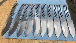 Grinding better bevels!!! Free hand Knife grinding tips and tricks.