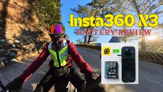 INSTA360 X3 | BATTERY REVIEW | ACTIVE HDR AND NORMAL MODE!