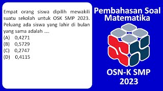 Pembahasan Soal Matematika OSN-K SMP 2023