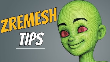 ZBrush Secrets - ZRemesh in Multiple Ways Explained