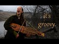 Slngpolska av rulin  nyckelharpa